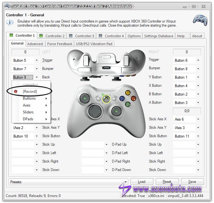 Mando Xbox 360 para XBOX Inalámbrico PC No Necesita Drivers GENERICO